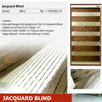 Tirai Gorden JACQUARD BLIND SHINICHI Series 86xx