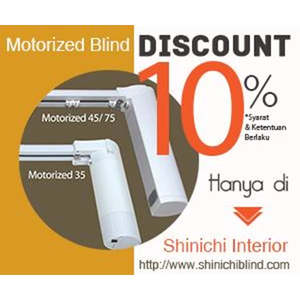 MOTORIZED ROLLER BLIND SHINICHI