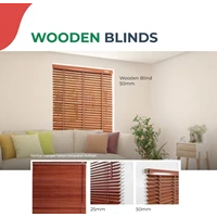 25 mm Wood . Blinds